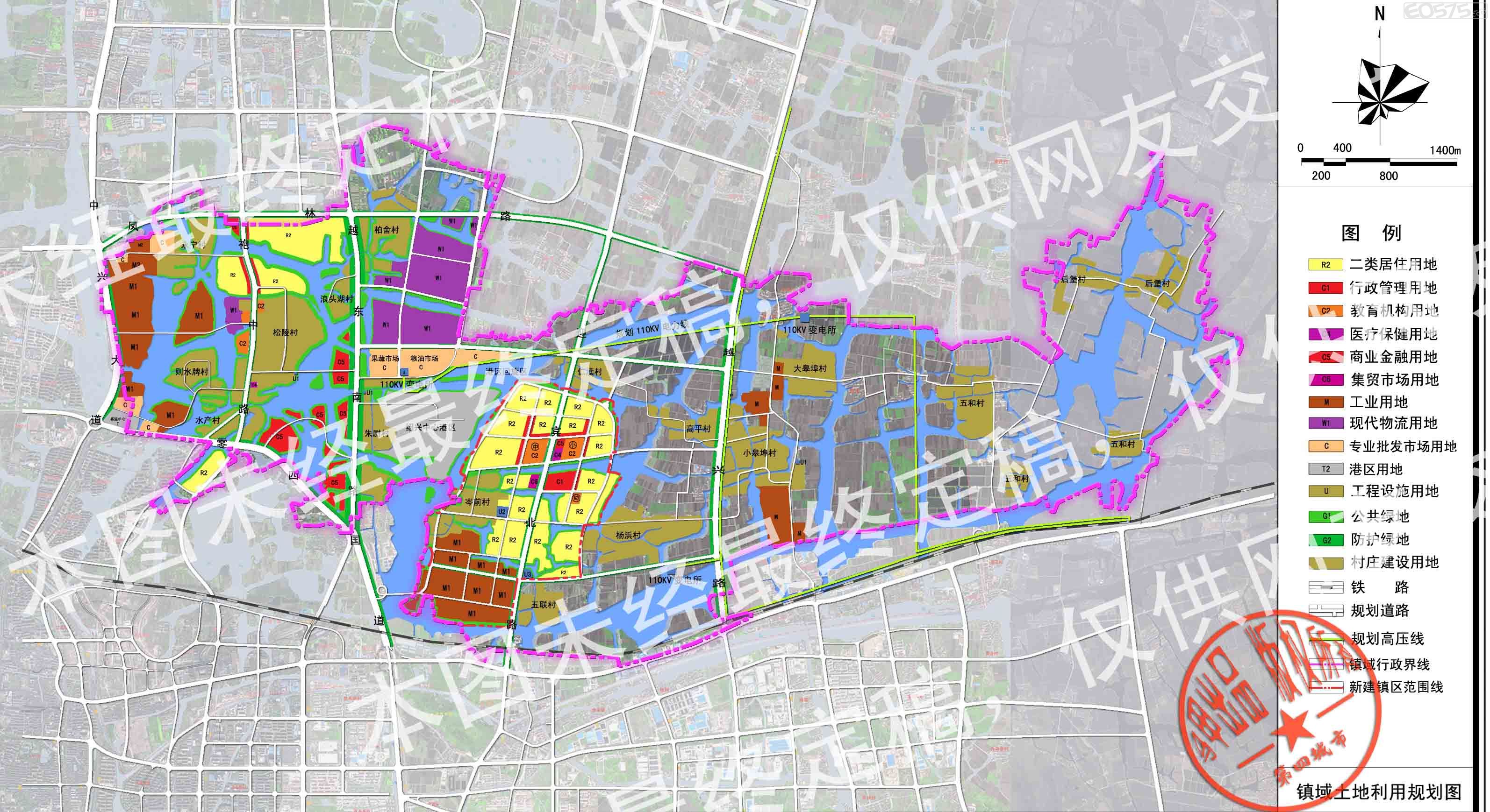 东湖镇总体规划纲要[2008-2025]|第四城市城建 - e