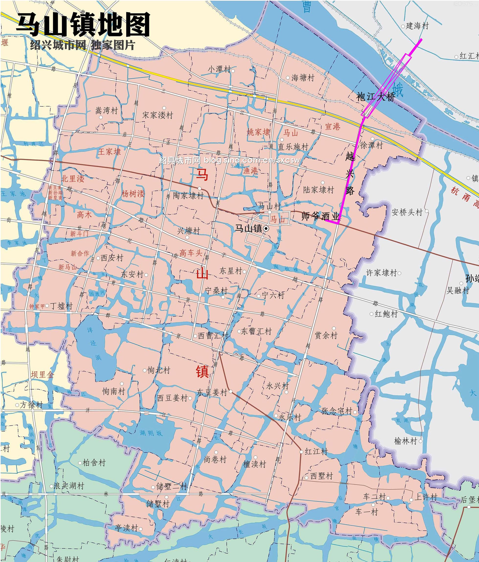 袍江大桥的起点在哪?|第四城市·城建 - 绍兴e网论坛