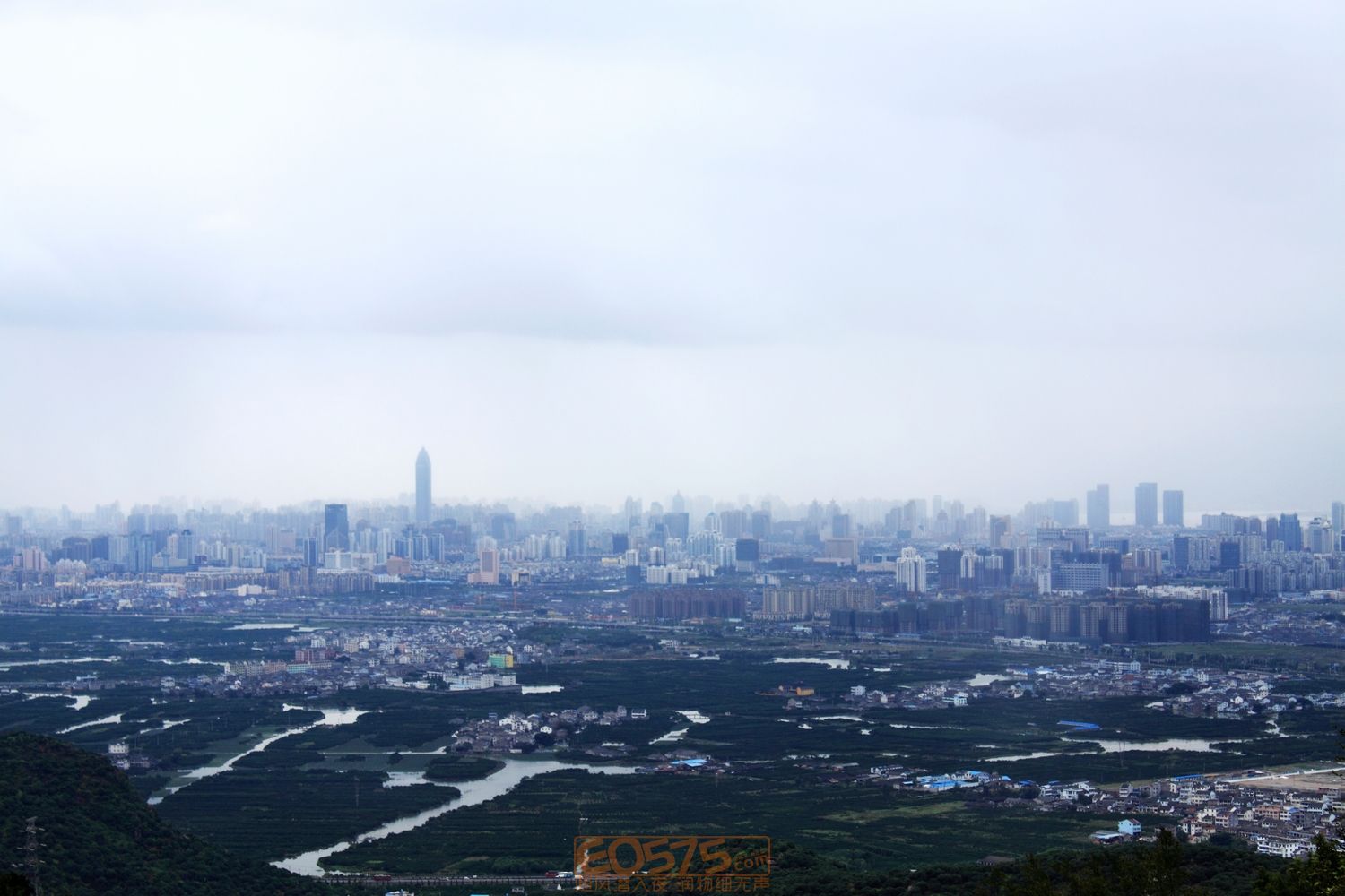 昨天拍的温州全景图
