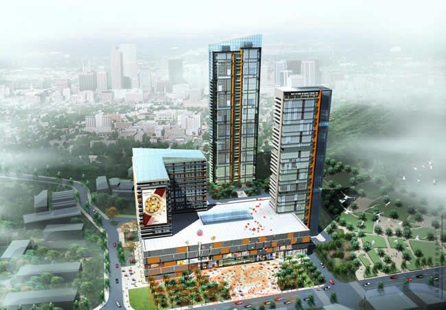 老城区之绿城广场大局已定.