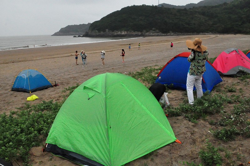 象山鹤浦南田岛(大沙沙滩)露营2日游