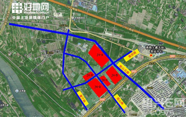 项目概况:位于绍兴市上虞区高铁新城四环北路与称山北路(规划路)交叉
