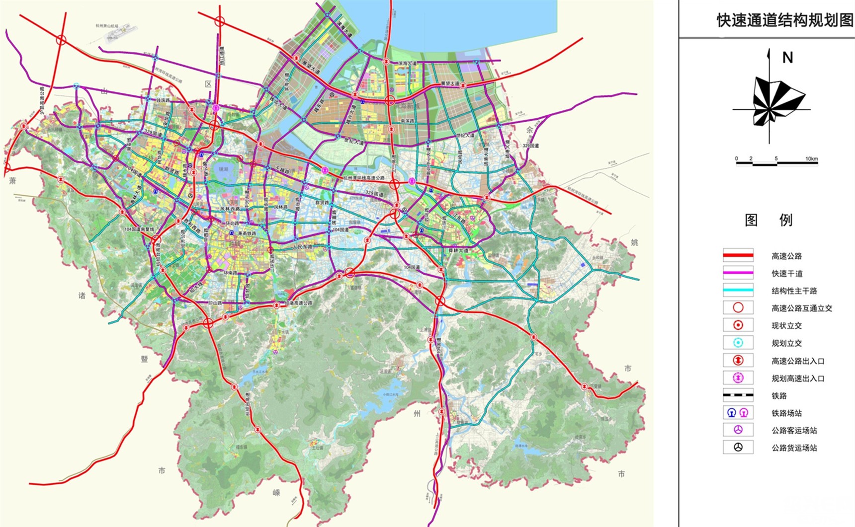 绍兴市城市快速通道体系专项规划 正式获批