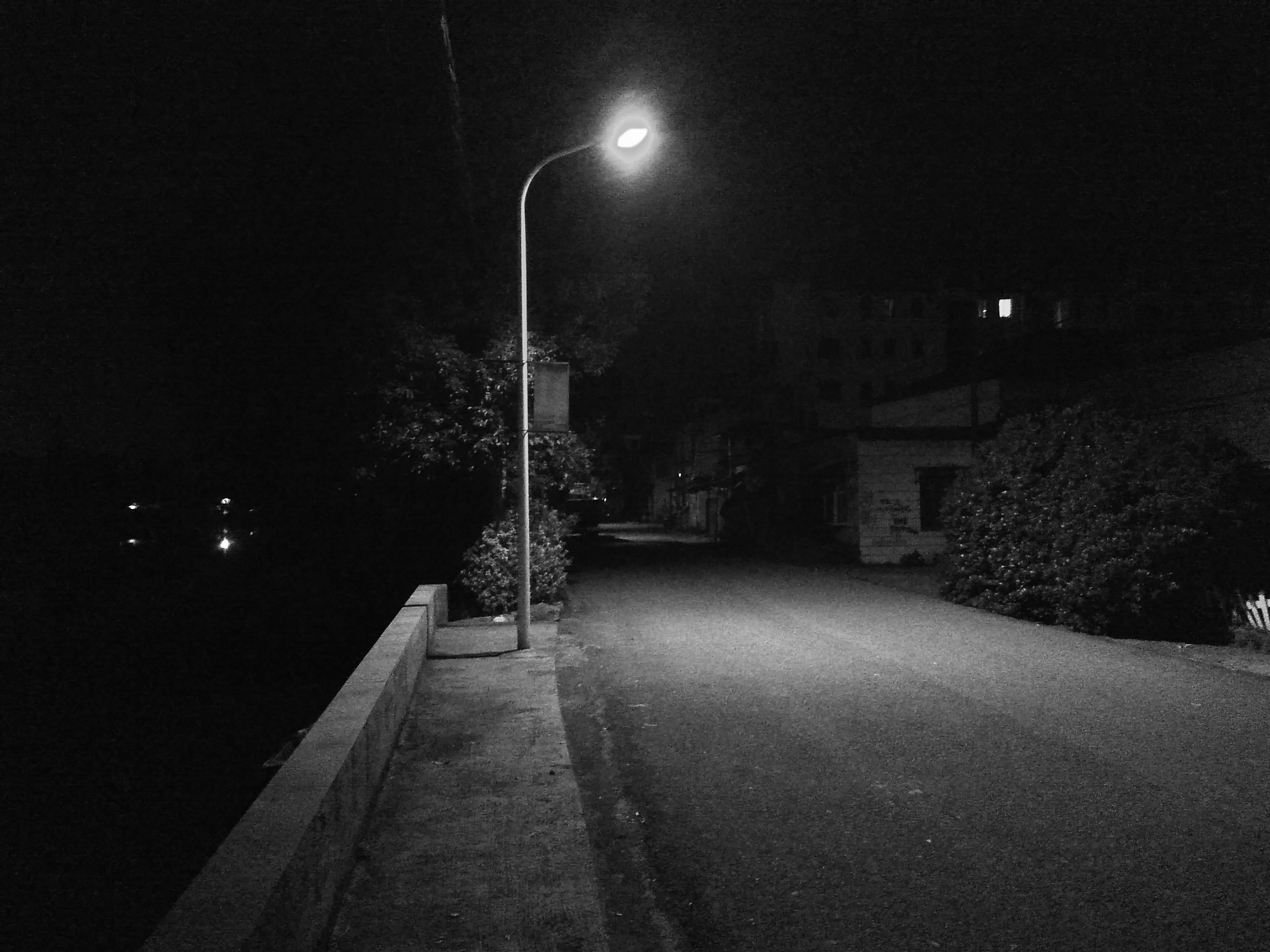 夜景街拍(黑白)