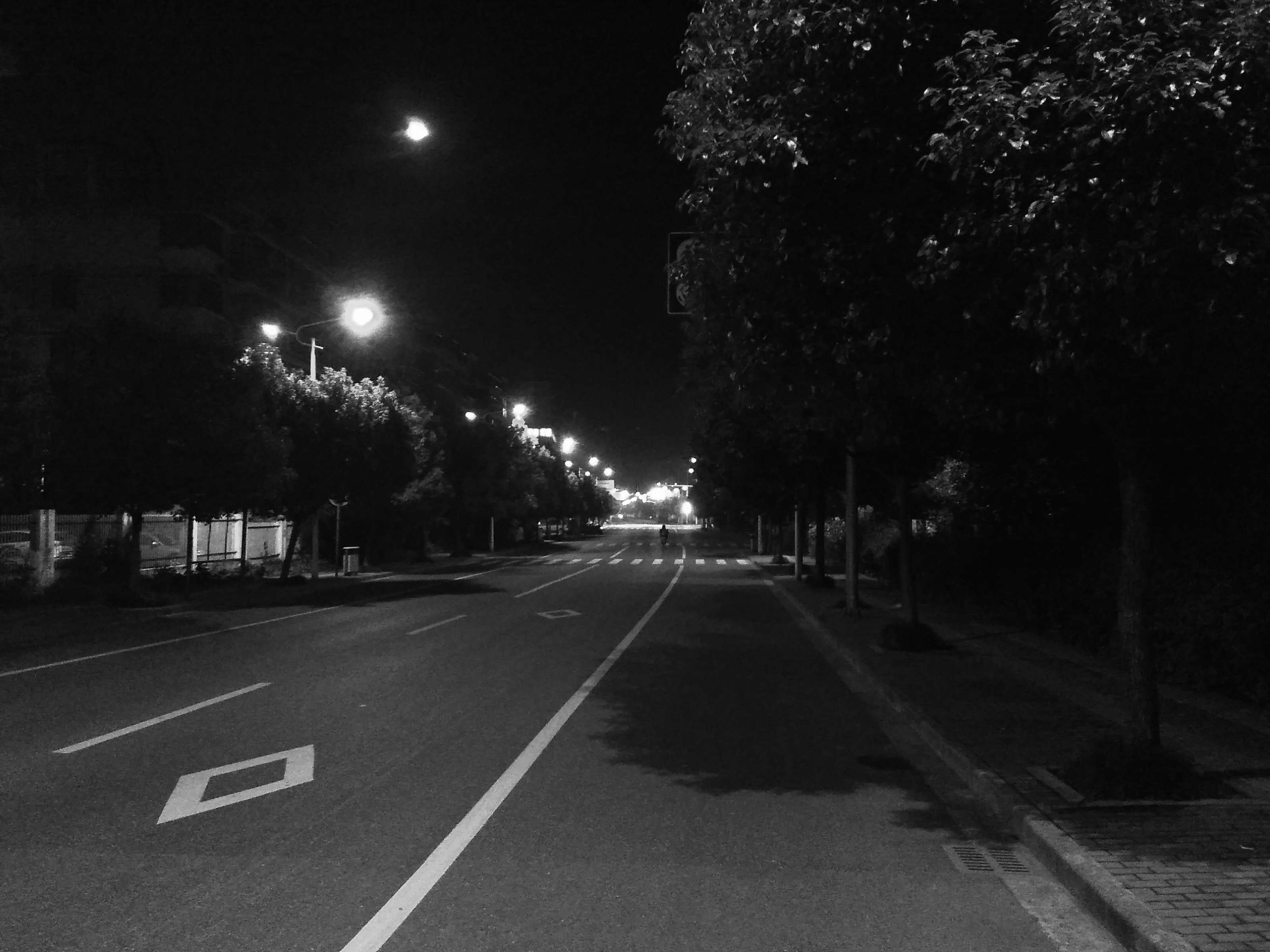 夜景街拍(黑白)