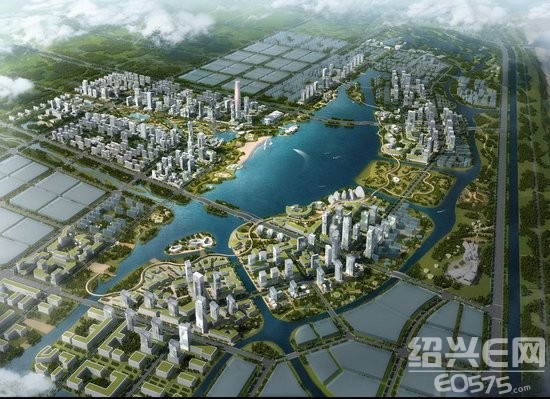 台州月湖新城循环济产业集聚区风光