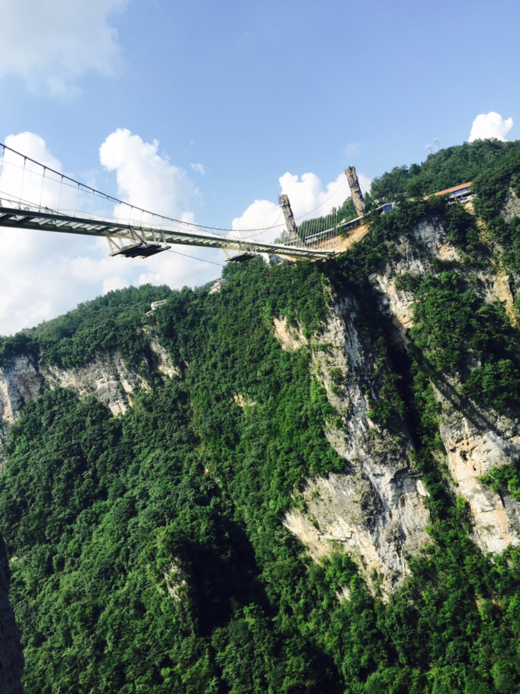 绍兴玻璃桥景区