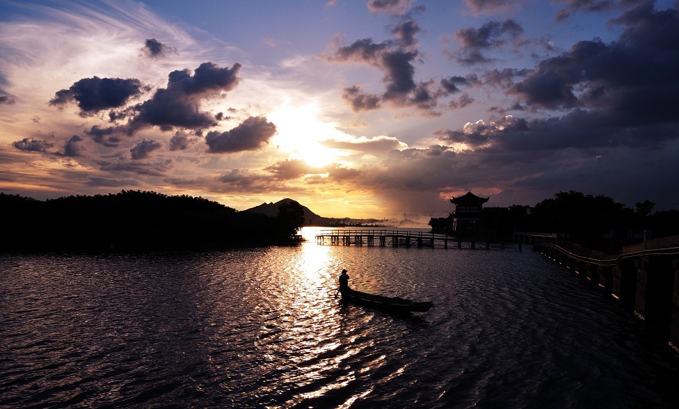 青甸湖,_大山谷图库