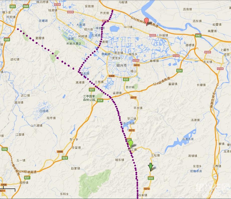 杭绍台高速公路环境影响评价第二次公告