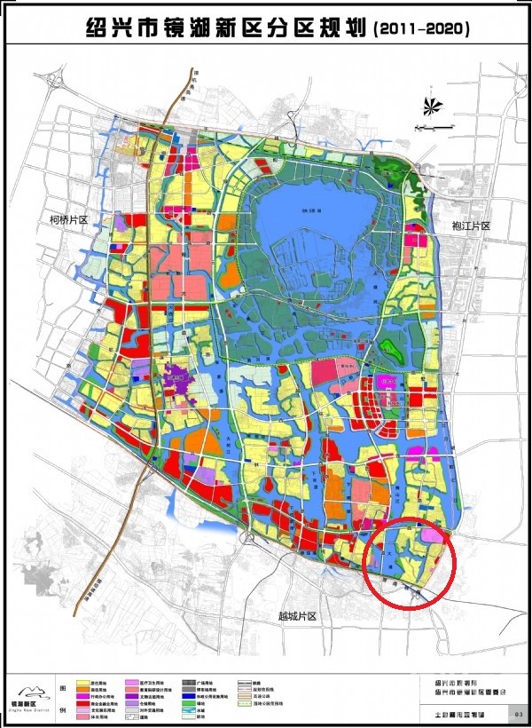 镜湖新区规划图图片