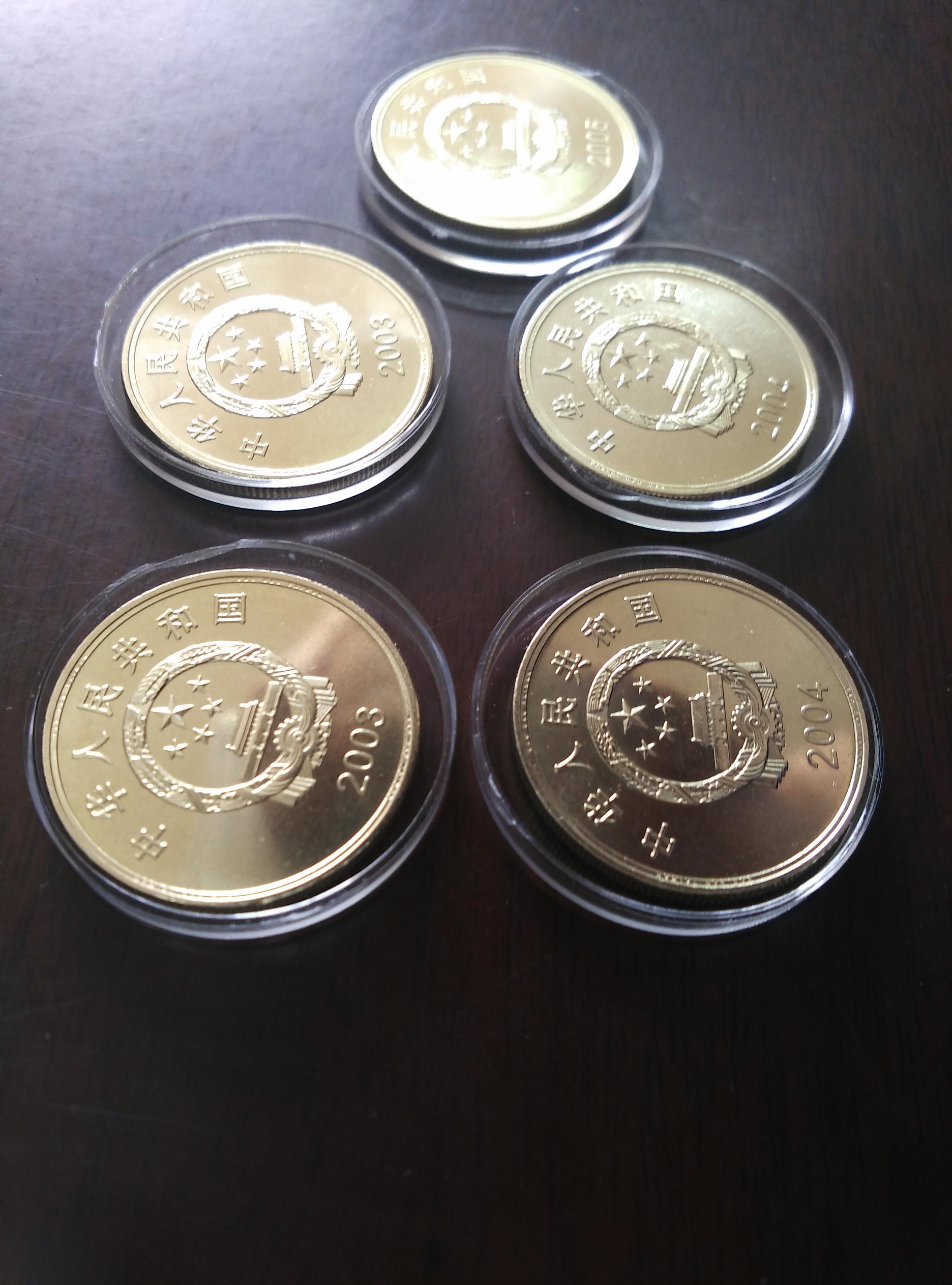 诚意出:台湾风光纪念币1套5枚,90元