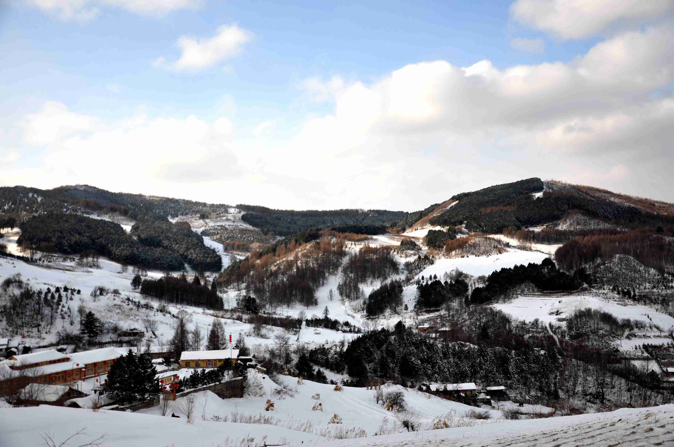 東北印象,林海雪原中的一片淨土——雪村